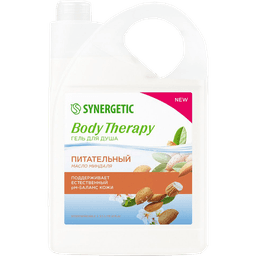 Гель для душа 3500 мл SYNERGETIC Body Therapy, Масло миндаля