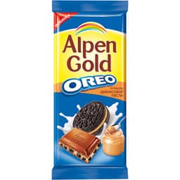 Шоколад "Alpen Gold" 85г, Орео-Арахис Паста