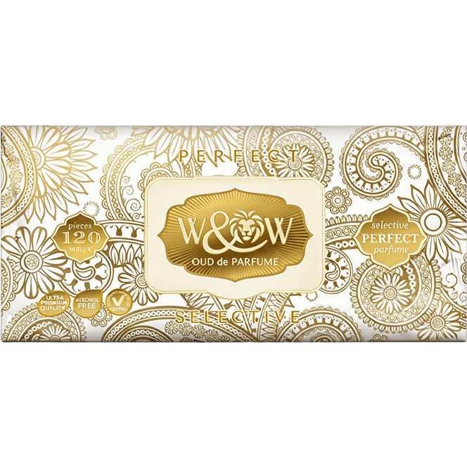 Салфетка влажная 120 шт. "W&W" PERFECT SELECTIVE de PARFUME (120 салф.шт)