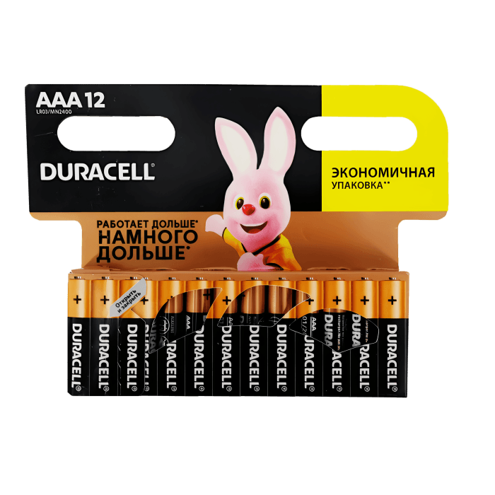 Батарейка "Duracell" Мизинчик AAA Батарейка "Duracell" Мизинчик AAA